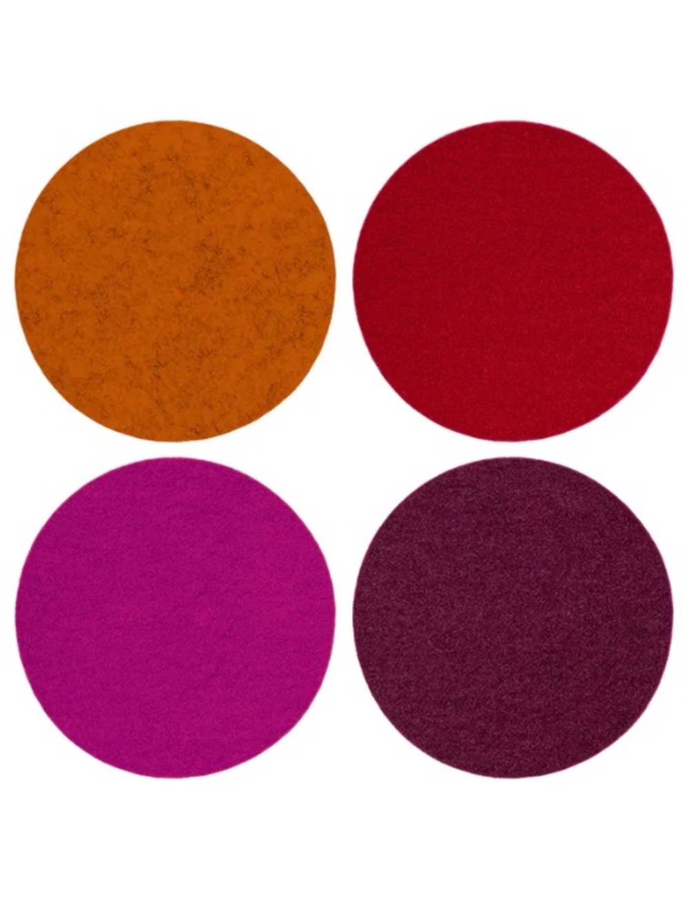Graf Lantz wool coasters